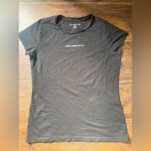 Calvin Klein Jeans Black T-Shirt Size Small